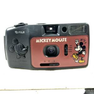 FUJI PANORAMA MICKEY ミッキーマウス コンパクトフィルムカメラ 動作未確認 (B2025)