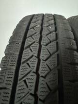 A7 【155/80R14】2022製 ブリヂストンBLIZZAK VL1 スタッドレス　4本 7分山_画像2