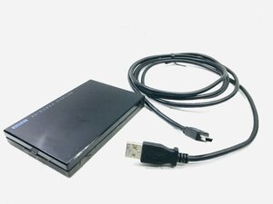 ★中古動作品　 I-O DATA アイ・オー・データ ポータブルHDD HDPC-U640K　USBケーブル付★