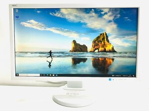 中古動作品NEC　23型ワイド　MultiSync　LCD-E233WMi　フルHD　DPポート　スピーカー内蔵　回転・従型表示　IPSパネル　LED　ディスプレイ