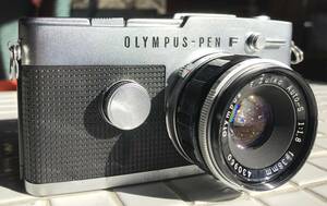 OLYMPUS PEN FT F.Zuiko 38mm f1.8 シャッター動作 セルフタイマー動作 鏡筒動作 オリンパス ペンFT フィルムカメラ 一眼レフ ハーフカメラ