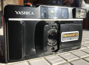 YASHICA Partner AF-D 35mm f3.5 シャッター動作 フラッシュ動作 1984年 ヤシカ パートナーAF フィルムカメラ コンパクトカメラ