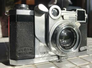 ZEISS IKON TENAXⅡ Sonnar 40mm f2 シャッター動作 ツァイスイコン TENAX2 フィルムカメラ レンジファインダー アンティークカメラ