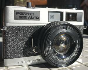 PETRI ES AUTO 40mm f1.7 シャッター動作 距離計動作 ペトリ ESオート フィルムカメラ レンジファインダー コンパクトカメラ