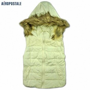 [ Kids ] Aeropostale / cotton inside fur attaching the best /120/ white 