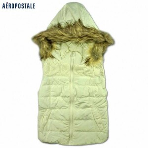 [ Kids ] Aeropostale / cotton inside fur attaching the best /130/ white 