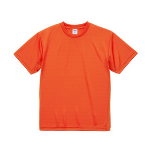 【メンズ】ユナイテッドアスレ/4.1オンス ドライアスレチック Tシャツ/XXXXL/5L/カリフォルニアオレンジ