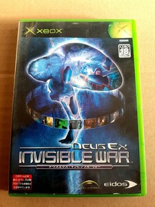 XBOX game soft te light eks: in bijibru War MICROSOFT DEUS EX INVISIBLE WAR Eidos