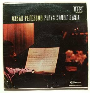 ◆ OSCAR PETERSON Plays Count Basie ◆ Clef MGC-708 (black:dg) ◆ R