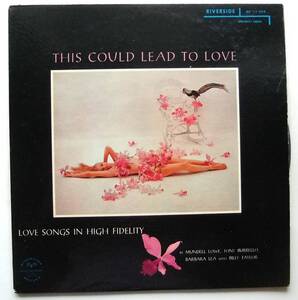 ◆ THIS COULD LEAD TO LOVE / MUNDELL LOWE / BARBARA LEA with BILLY TAYLOR ◆ Riverside RLP 12-808 (blue:BGP) ◆ R