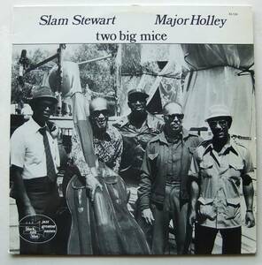 ◆ SLAM STEWART - MAJOR HOLLEY / Two Big Mice ◆ Black and Blue 33.124 (France) ◆