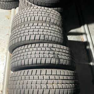 165/60R15 DUNLOP WINTER MAXX WM01 2014年製 中古スタッドレスタイヤ　4本