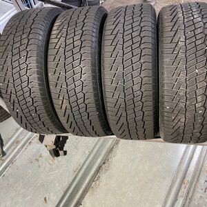 205/60R16 コンチネンタルContinental　NorthContact NC6　中古スタッドレスタイヤ4本セット　2019年製　バリ山　深溝