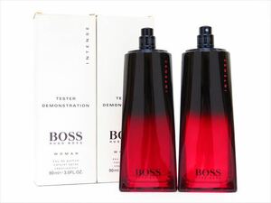 ◆◇HUGO BOSS ヒューゴボス ボス インテンス ウーマン(テスター) 2点セット オードパルファム(EDP) 90ml 廃盤 未使用品◇◆