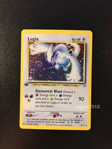 ルギア 1st Edition ポケモン カード Lugia 9/111 初期 美品 クリスタルタイプ crystal type