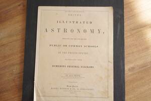 【1855年 アンティーク 紙もの 天文学】ビンテージ レトロ ブロカント ポスター インテリアに 宇宙 星座 博物 理科 紙物 古道具 蚤の市