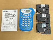 美品♪ brother ブラザー ピータッチ 170 SNOOPY スヌーピー ラベルライター テープ3個付き♪_画像1