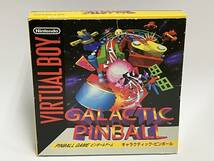 希少♪ バーチャルボーイ GALACTIC PINBALL ギャラクティック・ピンボール 送料無料♪_画像1