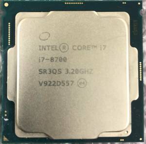 インテル Core i7-8700　BIOS確認済み 3