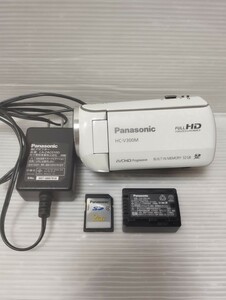 Panasonic ビデオカメラ HC-V300M-W 中古