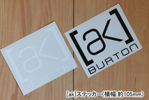 Burton [ak] /cyclic jacket（サイクリック ジャケット）/Mサイズ☆akステッカー2枚付き_画像9