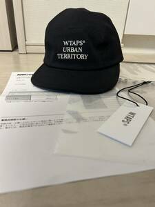 送料無料 WTAPS CAP POLY TWILL WUT 231HCDT-HT01 キャップ 帽子 ブラック zorn arknets black キャンプキャップ ジェットキャップ FREE 