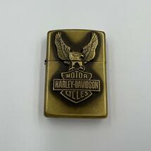 ZIPPO Harley Davidson ハーレーダビッドソン 1992年 イーグル ブラス ジッポー_画像2