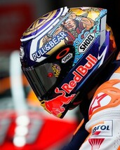 ★★★SHOEIヘルメットシールドステッカー　オークリー OAKLEY　motoGP マルク・マルケス ダニ・ペドロサ☆☆_画像3