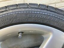 ナンカン NANKANG スタッドレスタイヤ 4本 215/45R 17 17インチ 2020年 中古品_画像5