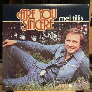 【US盤Org.】Mel Tillis Are You Sincere (1979) MCA Records MCA-3077