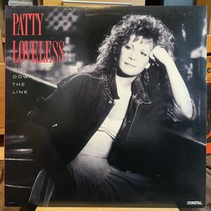 【US盤Org.レア90年作】Patty Loveless On Down The Line (1990) MCA Records MCA-6401 Vince Gill, Claire Lynch等参加 カントリー