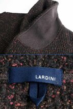 価格10,5万新品本物ラルディーニLARDINI 【エレガントなこなれ感】ベビーアルパカ混ウールニットガウンコート/カーディガン/秋冬/メンズ_画像7