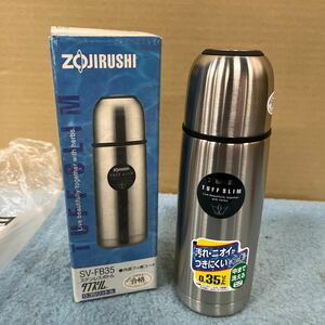 ステンレスボトル 水筒 象印 ZOJIRUSHI SV-FB35 取扱説明書付き 0.35L