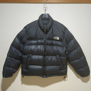 【Lサイズ】THE NORTH FACE ノースフェイスヌプシダウン　ブラック　黒　90s