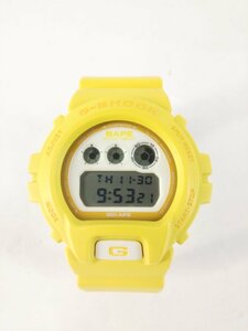 A BATHING APE BAPE×G-SHOCK 1000個限定コラボ　SW-6900 イエロー　動作品