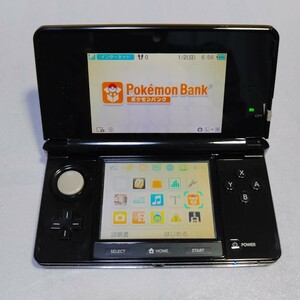 3DS SDカード 8GB ポケモンバンク ポケムーバー有 中古品 動作確認済み アイスホワイト バッテリーOK 