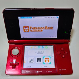 3DS SDカード 8GB ポケモンバンク ポケムーバー有 中古品 動作確認済み バッテリーOK