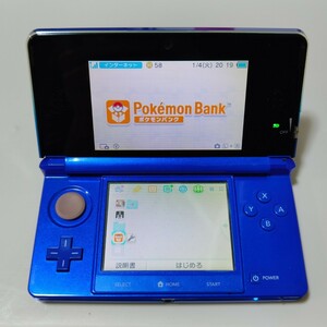 3DS SDカード 8GB ポケモンバンク ポケムーバー有 中古品 動作確認済み バッテリーOK 