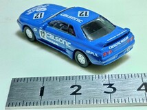 送料120円〜 京商 1:100 　日産ミニカー　スカイラインGT-R (BNR32)カルソニックレーシング#12　1/100 　3955498795_画像9