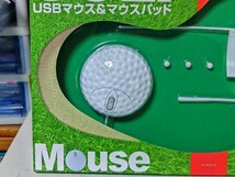 USBマウス&マウスパッド　セット　開封品_画像2