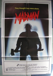 映画ポスター「MADMAN」USA版