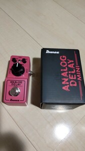 Ibanez analog delay mini アイバニーズ アナログ ディレイ ミニ 