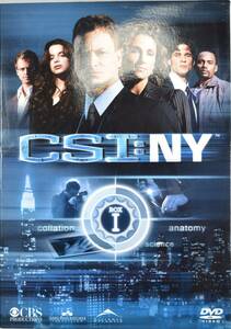 DVD　CSI　NY　ニューヨーク　コンプリート・ボックスVol1～Vol4　中古