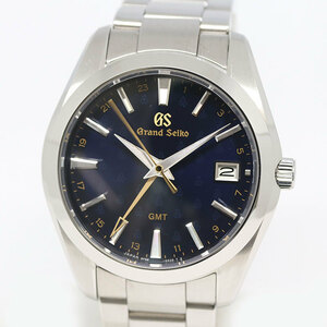 GrandSeiko グランドセイコー SBGN009 50周年限定モデル GMT 9F86-0AD0 メンズ クオーツ 腕時計 （質屋 藤千商店）