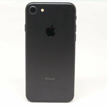 Apple au iPhone 7 128GB ブラック MNCK2J/A SIMロック解除済み 利用制限〇 SIMフリー（質屋 藤千商店）_画像2