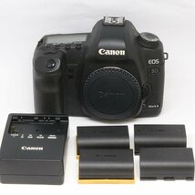 58220ショット Canon キャノン EOS 5D MarkII デジタル一眼レフカメラ （質屋 藤千商店）_画像1