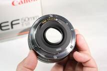 【美品】Canon キャノン EF50mm F1.8 Ⅰ型 初期型 単焦点レンズ_画像3