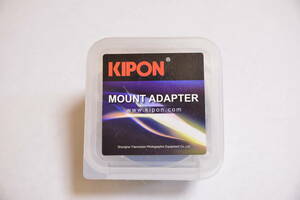未使用 KIPON NIK G-N1 マウント変換アダプター (Nikon FマウントGタイプレンズ → Nikon 1マウント)