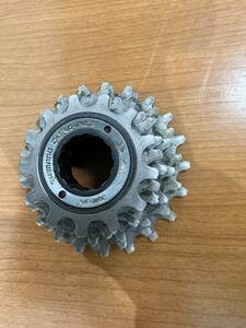 【中古品】SHIMANO　DURA-ACE シマノ デュラエース　6Sスプロケット　MF-7400（13・14・15・17・19・21T）