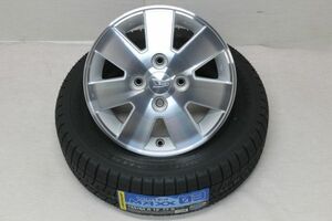 ダイハツ アトレーワゴン S320G 純正 13インチ ダンロップ ウィンターマックス03 165/65R13 2020年 新品 スタッドレス 中古ホイール